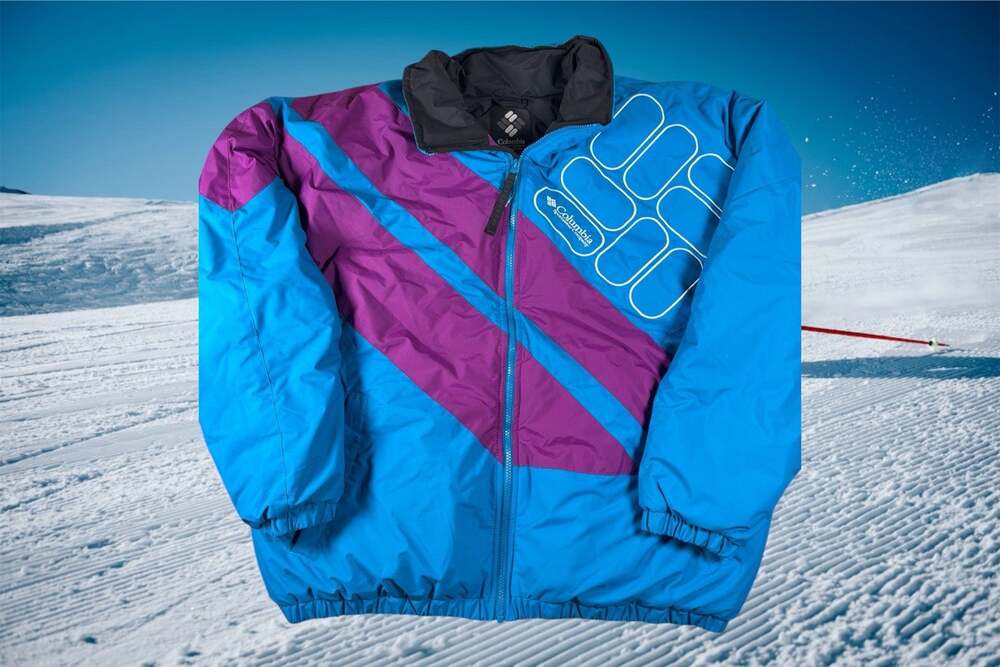 Ski Jacket Men’s Columbia NWOT Y2K XL Blue Purple